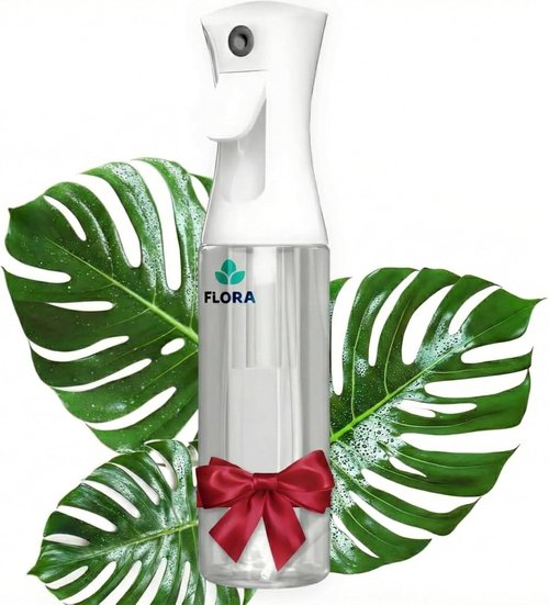 Flora Premium Plant Mister Spray Bottle - Gentle Fine Mist for Precision Hydration | Smart App Included (1 Pack)