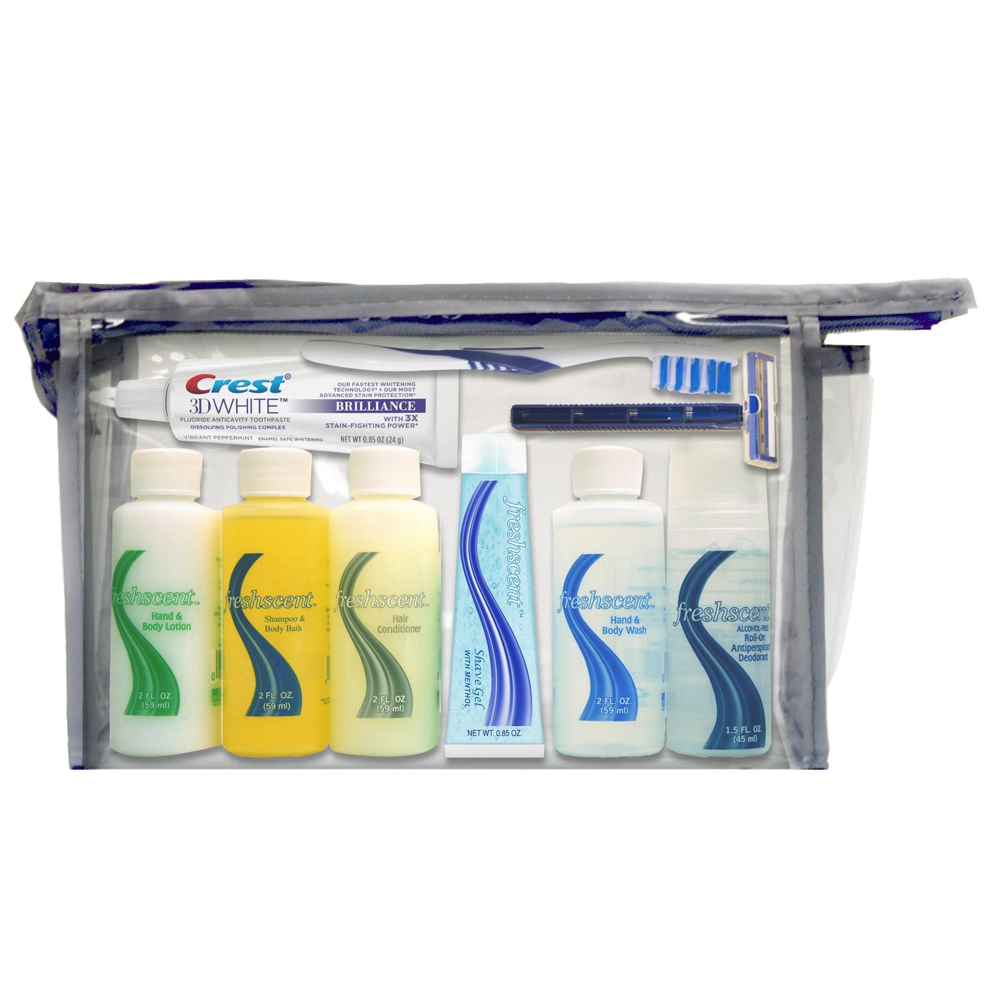 Convenience Kits International Unisex 10 pc Budget Hygiene Kit (36 Kits)