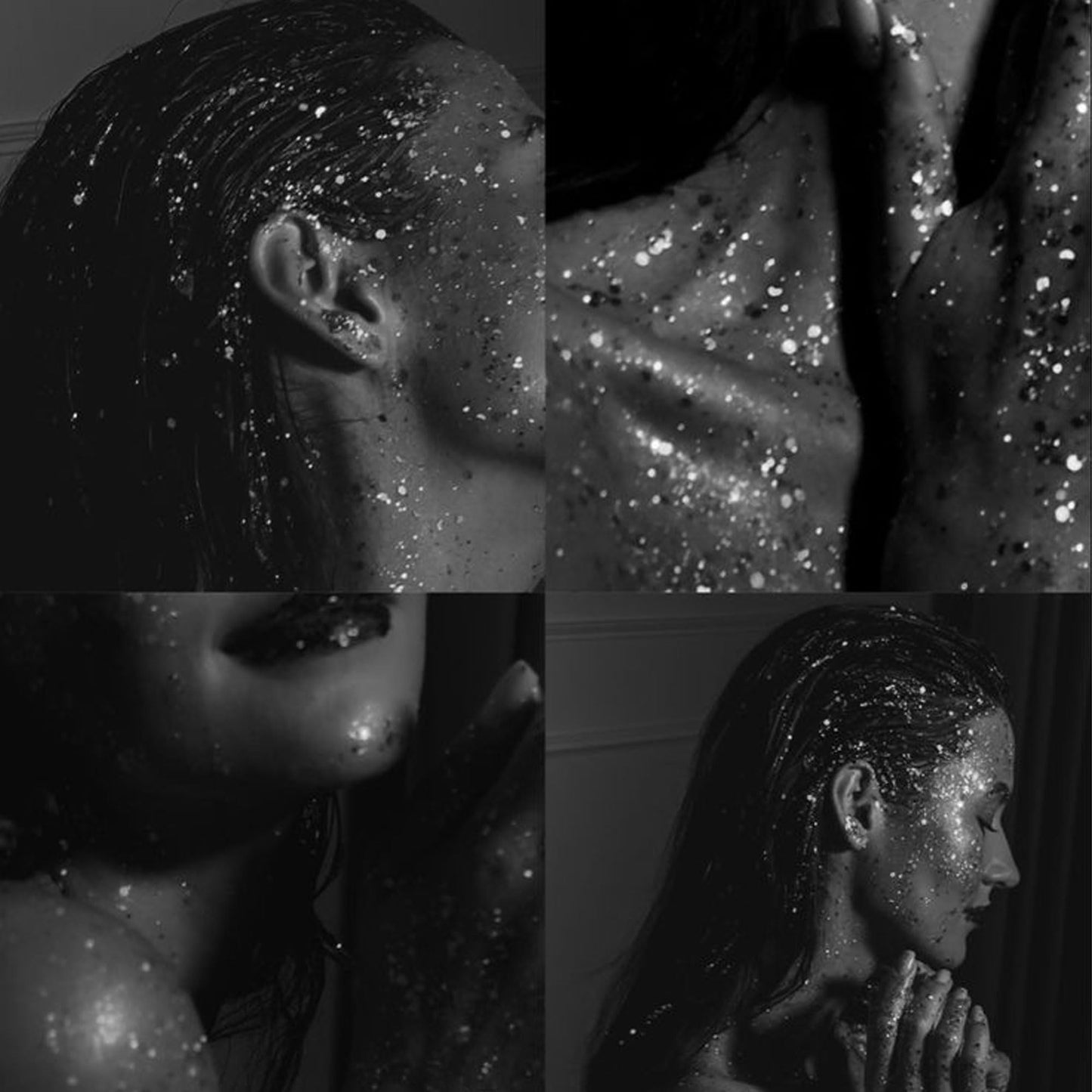 Holographic Body Glitter Gel - Cosmetic-Grade, Color Changing Long-Lasting Glitter for Face, Body, and Hair, Safe and Easy to Use, Perfect for Festivals Parties (Dazzle)