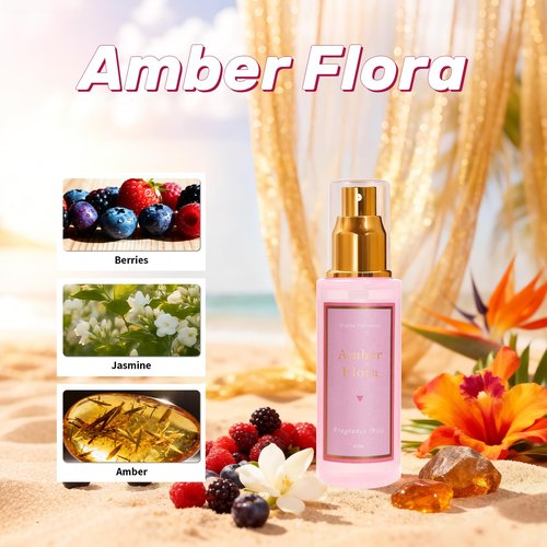 Azulfra Body Spray for Women 3 Pack, Body Fragrance Mist Gift Set, Travel Size, Each 2 Fl.oz