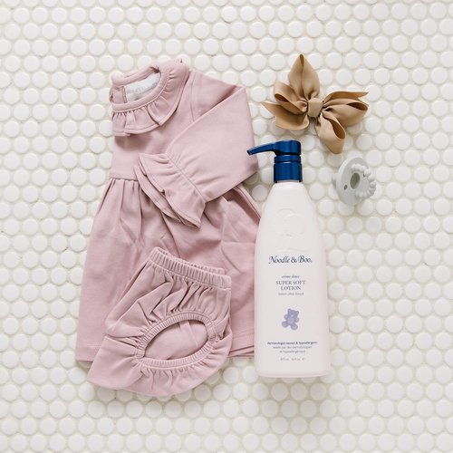 Noodle & Boo Newborn Essentials Bundle: 2-in-1 Hair & Body Baby Wash 16 fl oz + Daily Moisturizer Baby Lotion for Sensitive Skin 16 fl oz | Tear-Free, Hypoallergenic, Plant-Based, Pediatrician-Tested