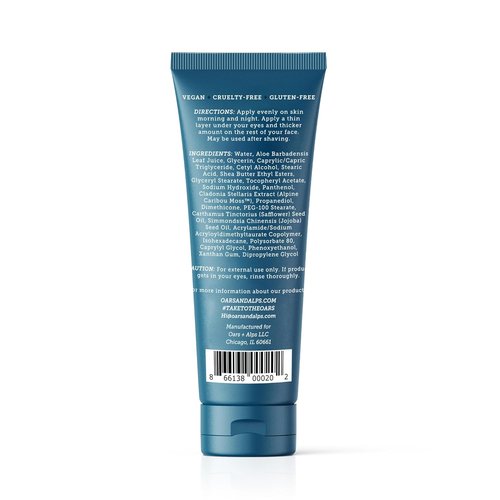 Oars + Alps Anti-Aging Face Moisturizer - Hydrating Eye Cream with Shea Butter & Jojoba Oil | Lightweight & Vegan
