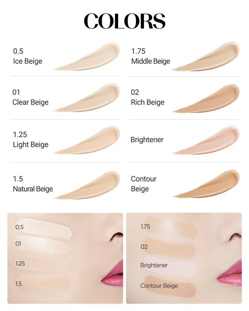 THESAEM Cover Perfection Tip Concealer, Liquid Multi-Use Concealer, Full Coverage Makeup for Acne Dark Spots Dark Circles Hyperpigmentation and Blemishes, 0.2 fl. oz. (#1.5 Natural Beige)