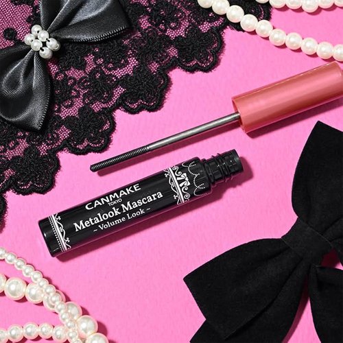CANMAKE - Volume Look Oil-Based Mascara with Ultra Fine Comb - V01 Black - 0.14oz (4g)
