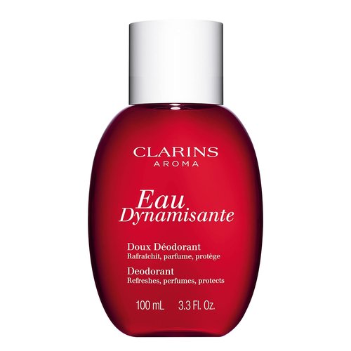 Clarins Eau Dynamisante Fragrance Spray - Hydrating & Revitalizing Essential Oils for All Skin Types | 3.3 Fl Oz