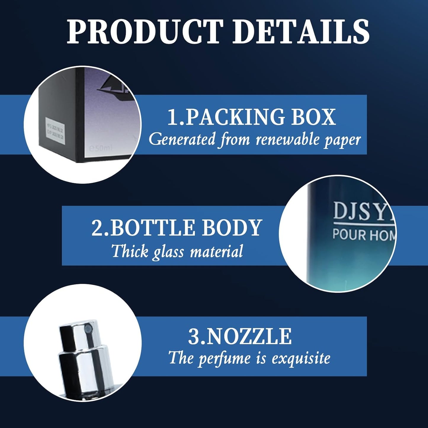 Skiennix Men's Eau de Toilette - Long-Lasting Pheromone Cologne | 1.7-Ounce Portable Spray