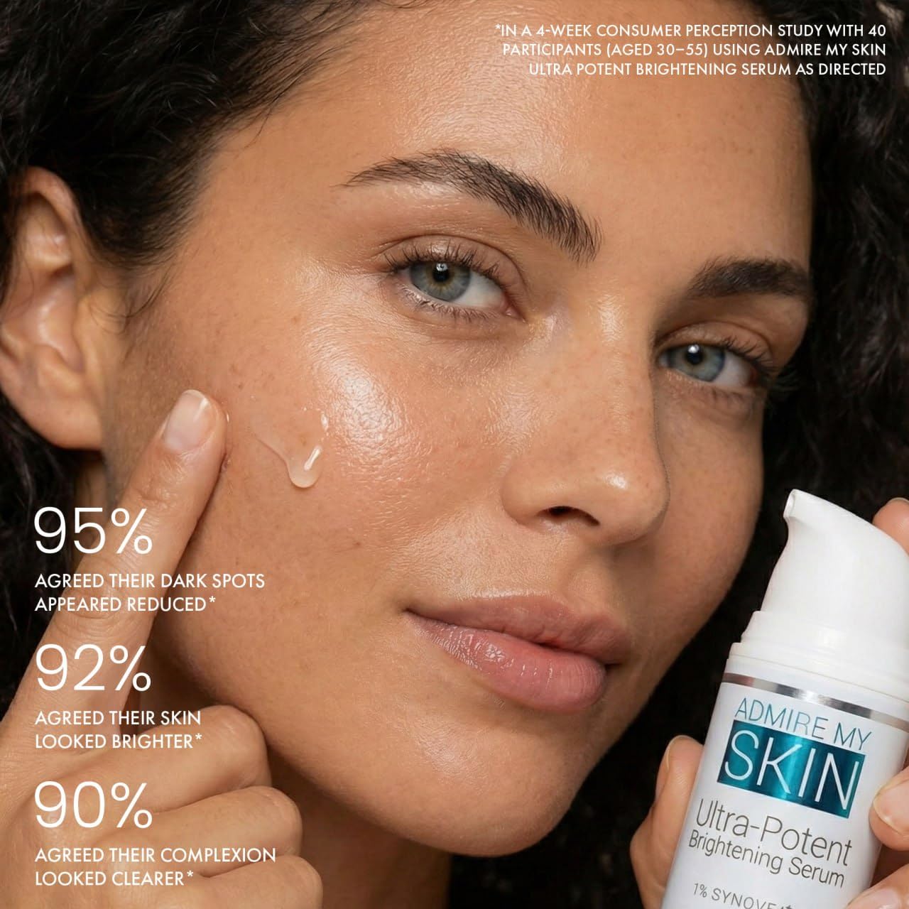 Admire My Skin Dark Spot Corrector Serum - Brightening Kojic & Azelaic Acid Formula | 1oz