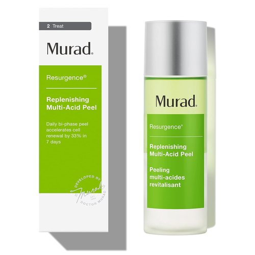Murad Replenishing Multi-Acid Peel - AHA/BHA Salicylic & Glycolic Acid Skin Renewal - Daily Facial Treatment, 3.3 Fl Oz