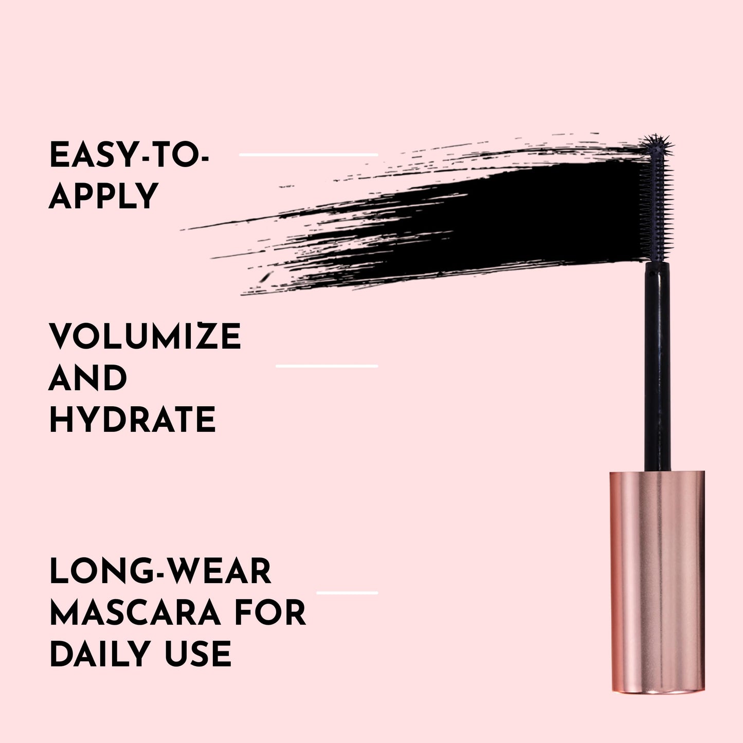 LAWLESS The One & Done Volumizing Mascara - Premium Clean Mascara with Natural Ingredients Designed to Volumize, Hydrate, and Lift Lashes, Long-Wear Mascara for Daily Use - 0.4 oz
