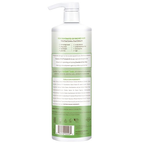BABO Botanicals Conditioner - Citrus Mint & Passion Fruit - Purifying & Replenishing - Shea Butter & Green Tea - For All Ages