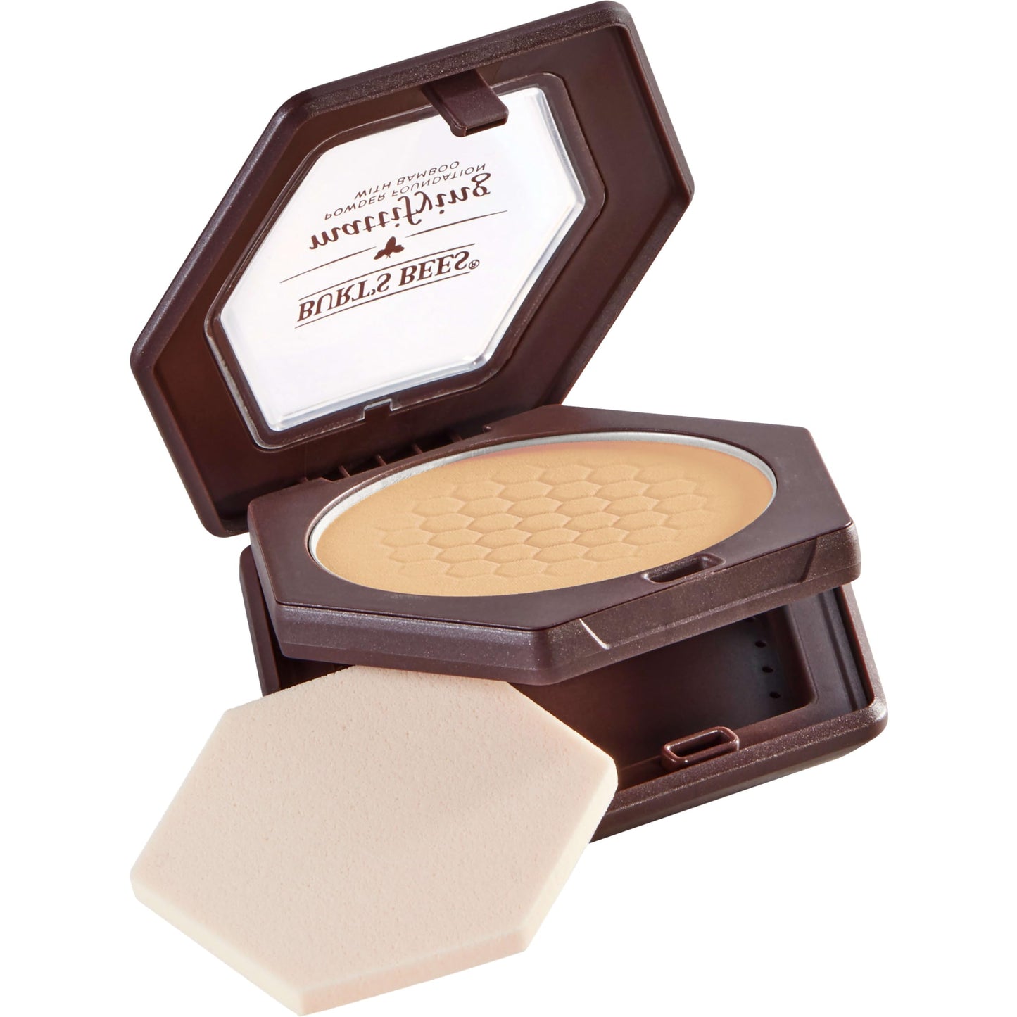 Burt’s Bees 100% Natural Mattifying Powder Foundation, Bare - 0.3 Ounce