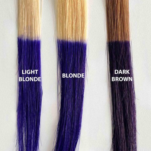 20 Purple Premium Natural Semi Permanent Hair Color