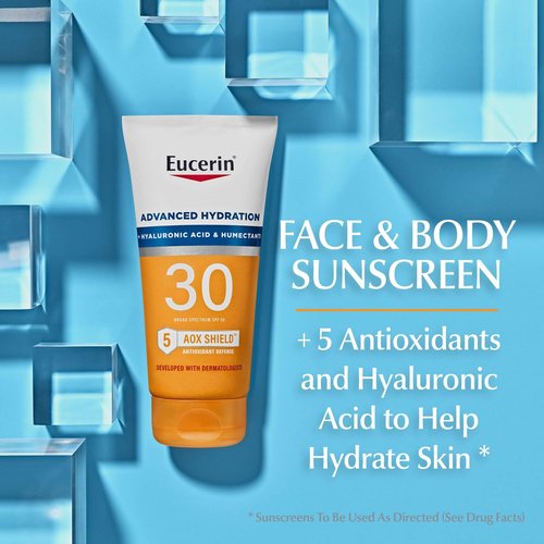 Eucerin Sun Advanced Hydration SPF 30 Sunscreen Lotion