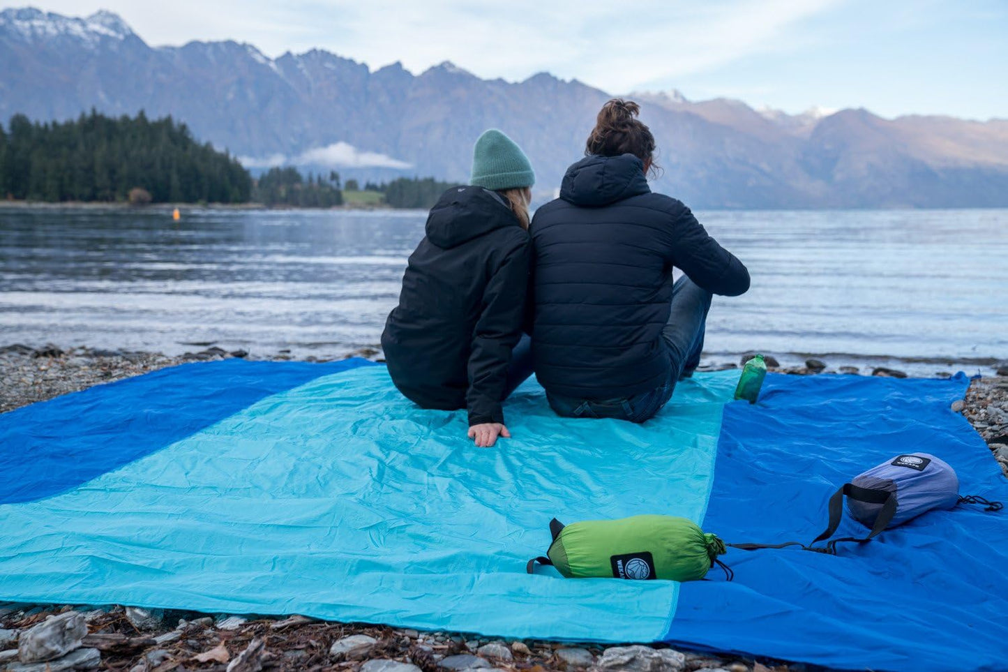 WEKAPO Beach Blanket - Sandproof Waterproof Mat | Extra Large, Quick Drying for Vacation & Camping
