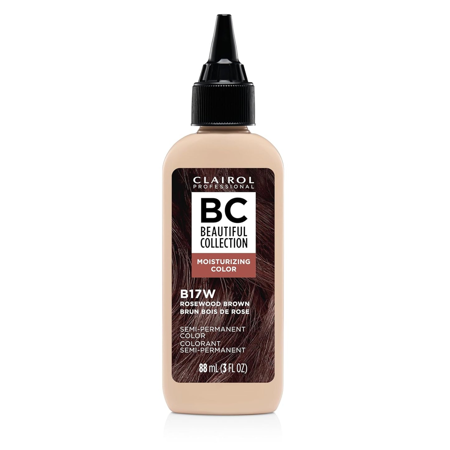 Clairol Professional Hair Color - Beautiful Collection 17W Rosewood Brown, 3 oz. | Vibrant & Long-Lasting