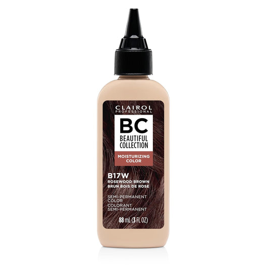 Clairol Professional Hair Color - Beautiful Collection 17W Rosewood Brown, 3 oz. | Vibrant & Long-Lasting