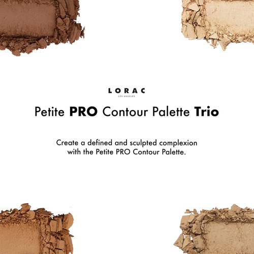 LORAC Petite PRO Contour Powder Palette - Versatile Highlighter for Flawless Makeup Looks