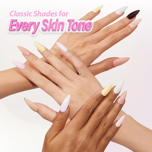 Makartt Milky White Gel Nail Polish: 15ML Hema-Free Neutral Jelly White Nail Polish Sheer Translucent Effect Soak Off UV LED Nail Art Manicure DIY Home Salon Gift for Women