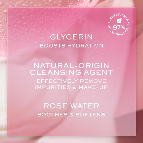 Nuxe Very Rose Cleansing Milk - Gentle Make-Up Remover with Rose Floral Water for Sensitive Skin | 6.8 Fl Oz