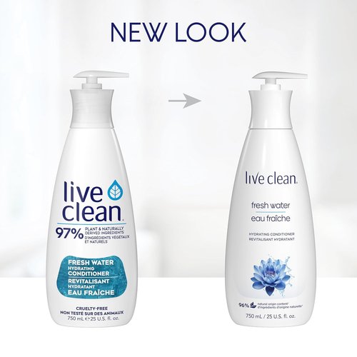 Live Clean Freshwater Conditioner - Nourishing Formula for Healthy Hair | 750 ML