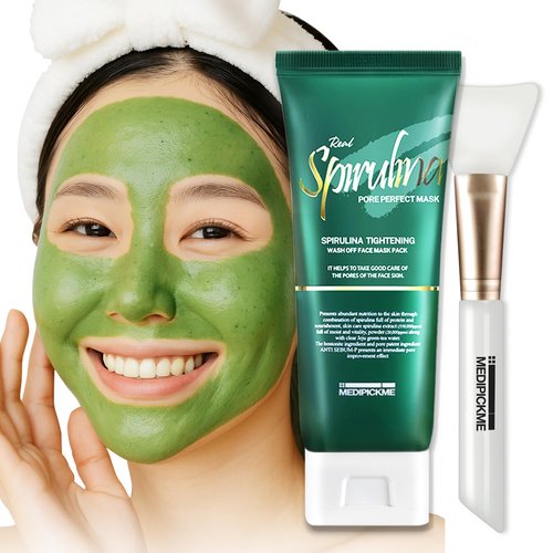MEDIPICKME Korean Bentonite Clay Mask – Deep Cleansing Facial Mask for Pore Care & Oil Balance, Mineral-Rich Clay for Oily & Combination Skin