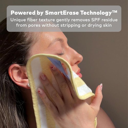 Original Sunscreen Eraser - Effortlessly Remove Zinc & Mineral Sunscreen with Water | 1 Count