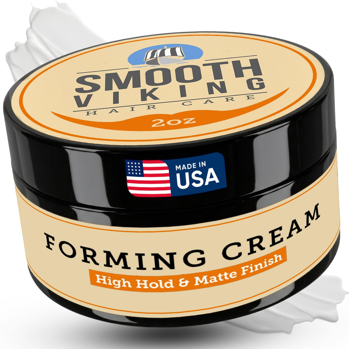Smooth Viking Hair Styling Products for Men