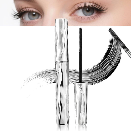 Skiennix Eyelash Primer - Waterproof Tubular Curling Mascara for Women | Black Fiber Formula (1 Set)
