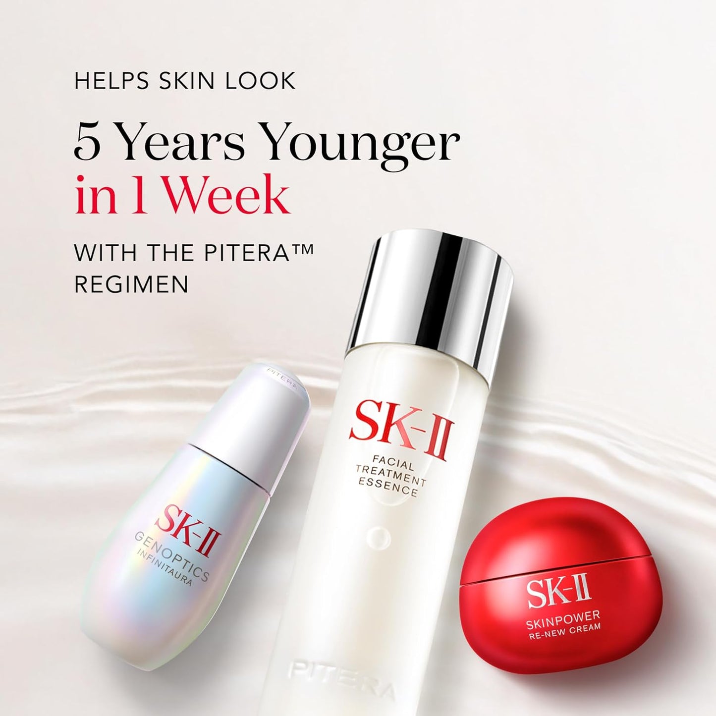 SK-II Facial Treatment Essence - Anti-Aging Skincare to Reduce Fine Lines & Improve Texture - 5 oz