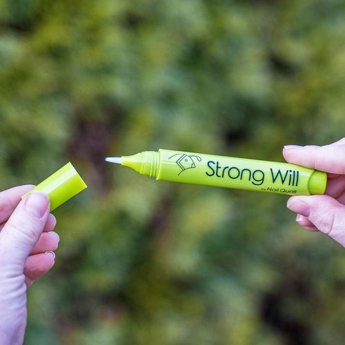 Nail Quail - Anti-Nail Biting Click Pen, Strong Will Formula, 7ml | Made in USA