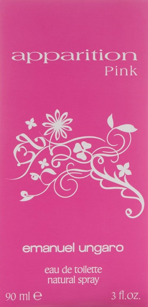 Emanuel Ungaro Apparition Pink Eau de Toilette Spray - 3 Ounce Women's Fragrance