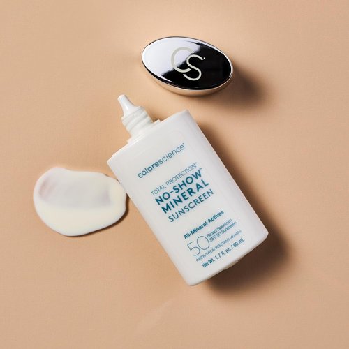 Colorescience Total Protection™ No-Show™ Mineral Sunscreen SPF 50 - 100% Invisible for All Skin Tones