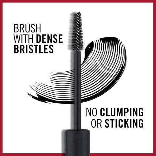 Rimmel Extra Super Lash Mascara - Volumizing Formula in Black | 0.27 Fl Oz for Bold Lashes