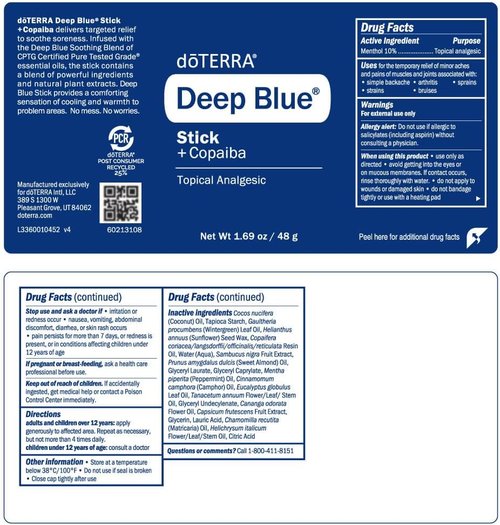 doTERRA Deep Blue Stick - Soothing Pain Relief for Muscles & Joints | Convenient Travel Size