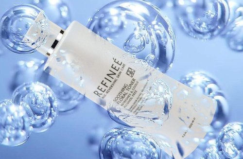 Refinee Soothing Floral Face Toner - Alcohol-Free Hydrating & Firming Rose Water, 6oz