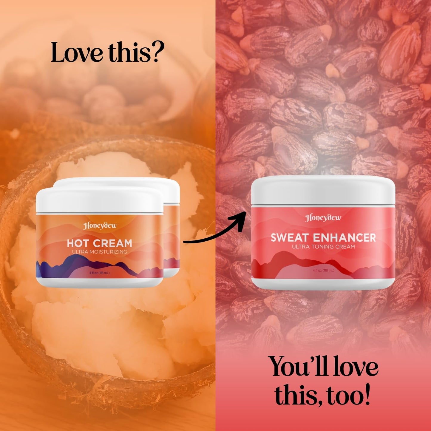 Skiennix Premium Hot Cream Sweat Enhancer - Firming Body Lotion for All - Ultra Moisturizing Cellulite Sculpting Cream | 2 Pack