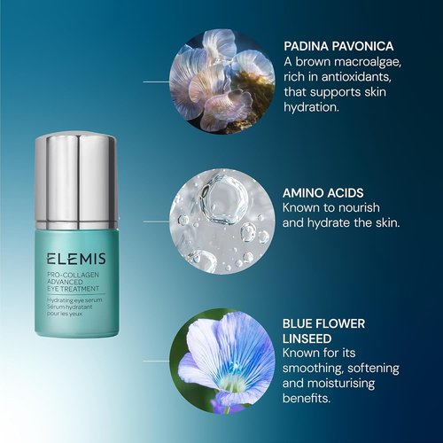 ELEMIS Pro-Collagen Eye Treatment - Lightweight Anti-Wrinkle Serum for Firm, Smooth Skin | 15ml