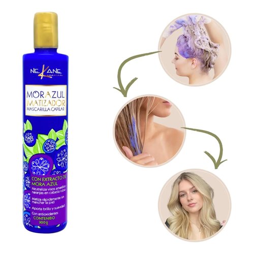 Nekane Purple Shampoo - Toning Shampoo for Platinum Blonde Hair | 10.58 oz - Enhances Shine & Neutralizes Brassiness