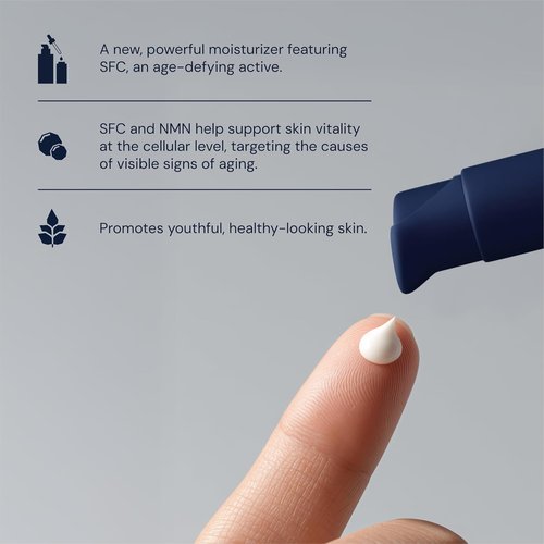 Blueprint Bryan Johnson Gentle Facial Cleanser - Age-Defying Gel with SFC & Hyaluronic Acid for Hydrated Skin - Vegan & Fragrance-Free
