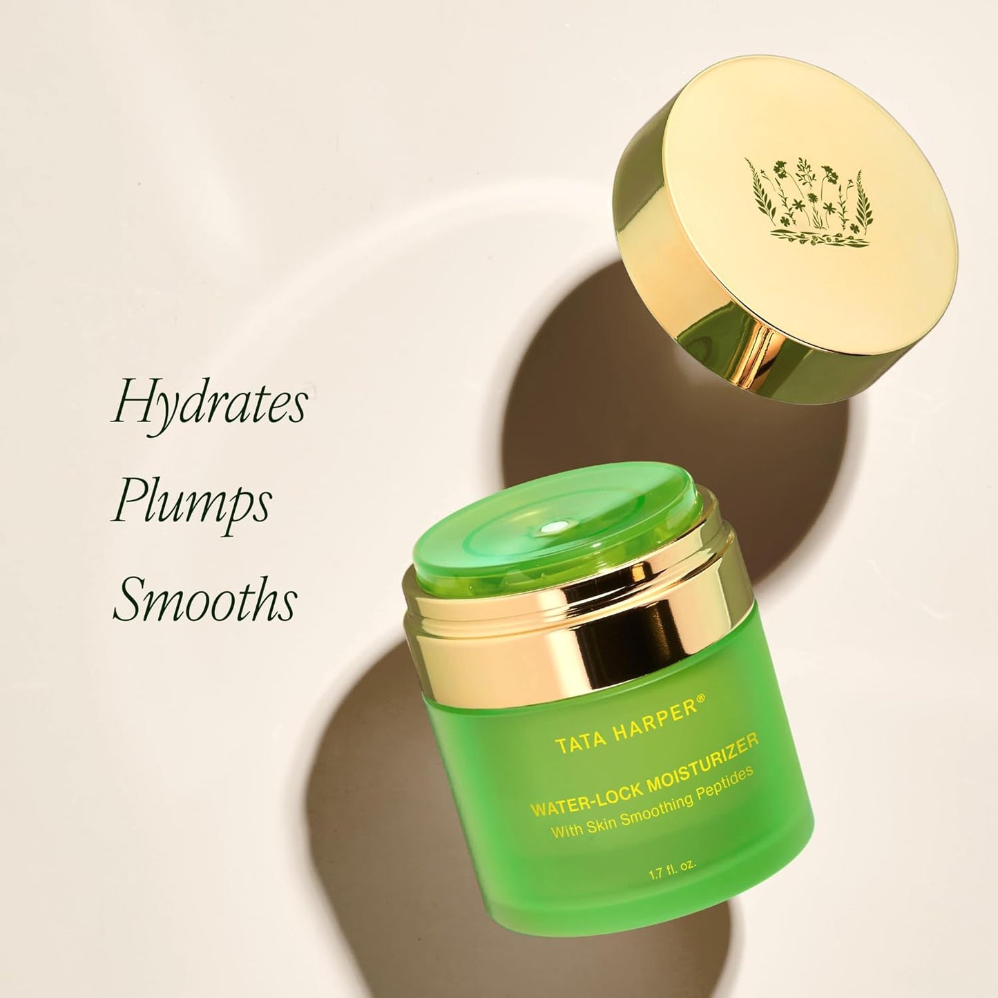 Tata Harper Water-Lock Moisturizer - Lightweight Gel Cream for Instantly Smooth Skin | Natural Skincare