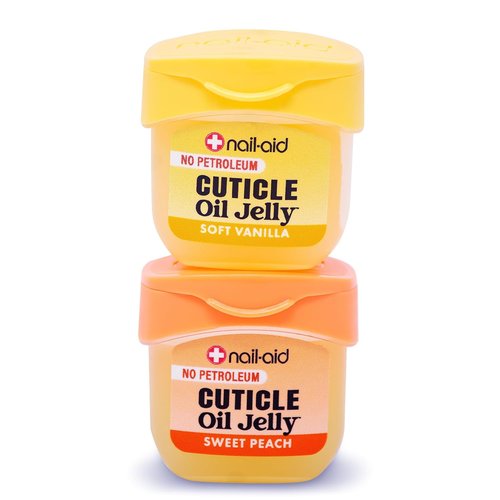 Nail-Aid Cuticle Oil Jelly - Non-Drip Treatment for Dry Cuticles & Hangnails | Collagen & Vitamin E