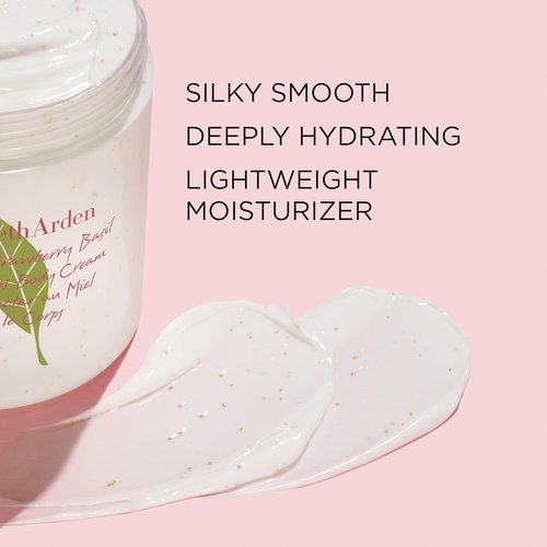 Elizabeth Arden Green Tea Strawberry Basil Honey Drops - Hydrating Body Cream, 16.9 fl oz
