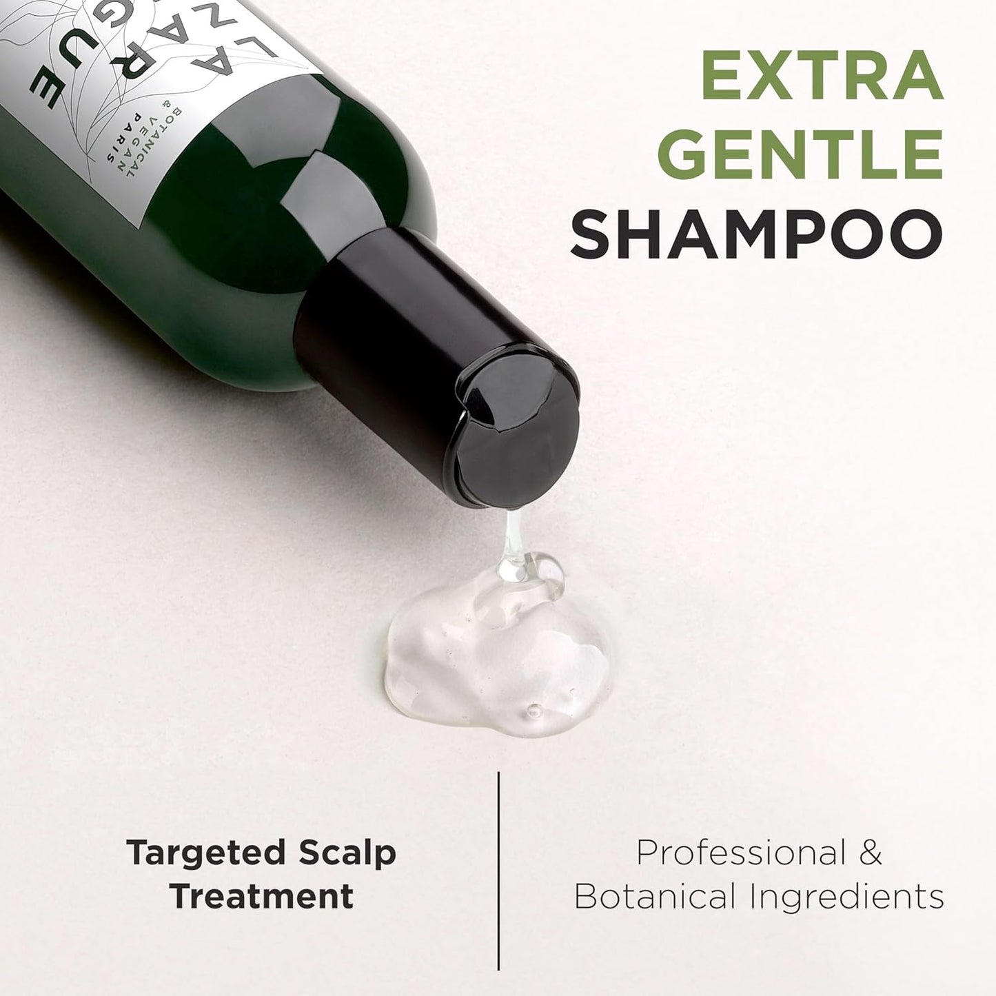 Lazartigue Extra Gentle Hair Shampoo - Vegan Formula Prevents Irritations & Dandruff | Enhances Strength & Shine