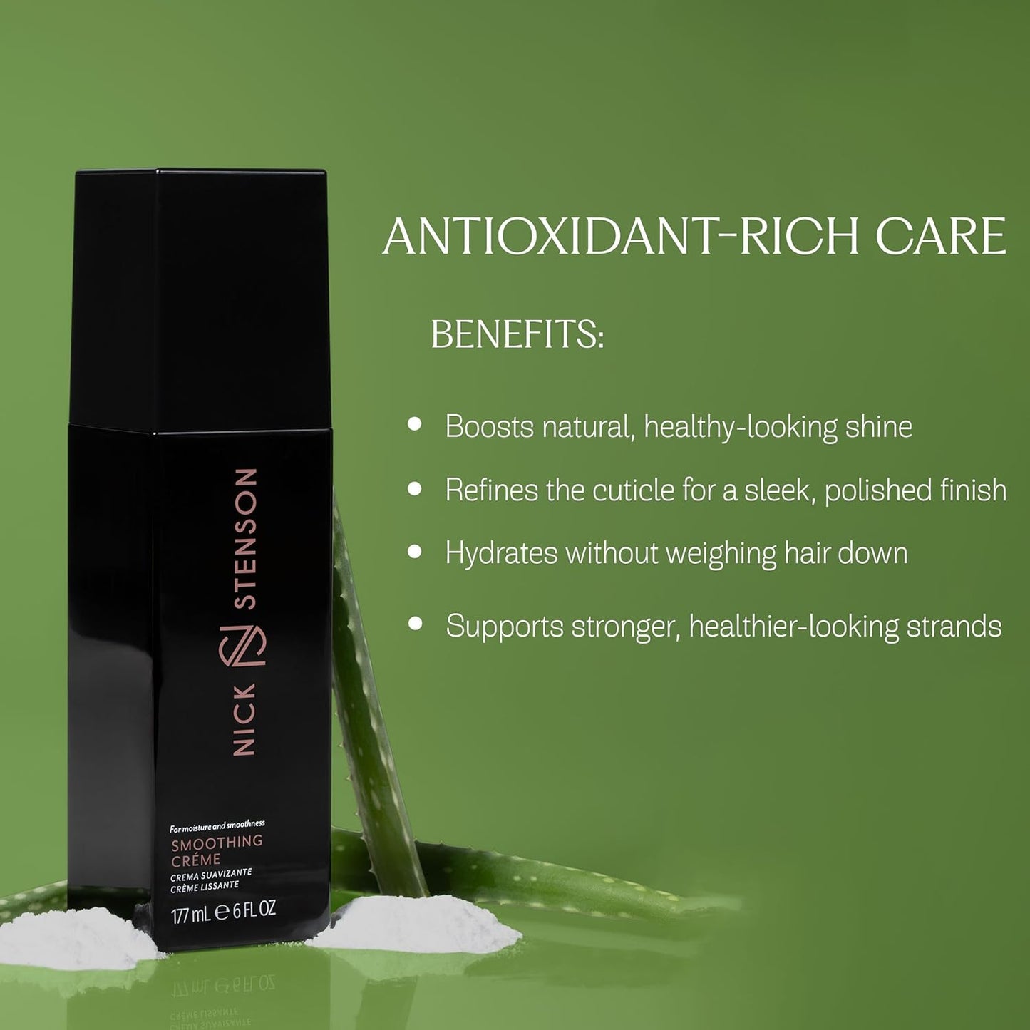 Skiennix Smoothing Créme - Moisturizing Anti-Humidity Hair Cream for Frizz Control & Shine | 6 oz