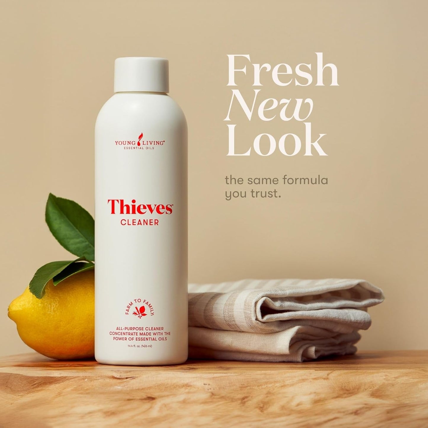 Thieves Household Cleaner - Plant-Based Multi-Surface Solution with Essential Oils | 14.4 oz
