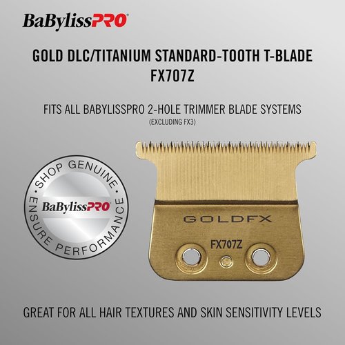 BaBylissPRO Replacement T-Blades - Standard & Fine-Tooth for FX787, FX799, LoPROFX Trimmers