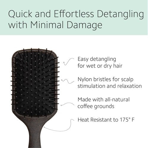 KP3 Kona Paddle Brush - Professional Styling Tool for Smooth, Sleek Hair