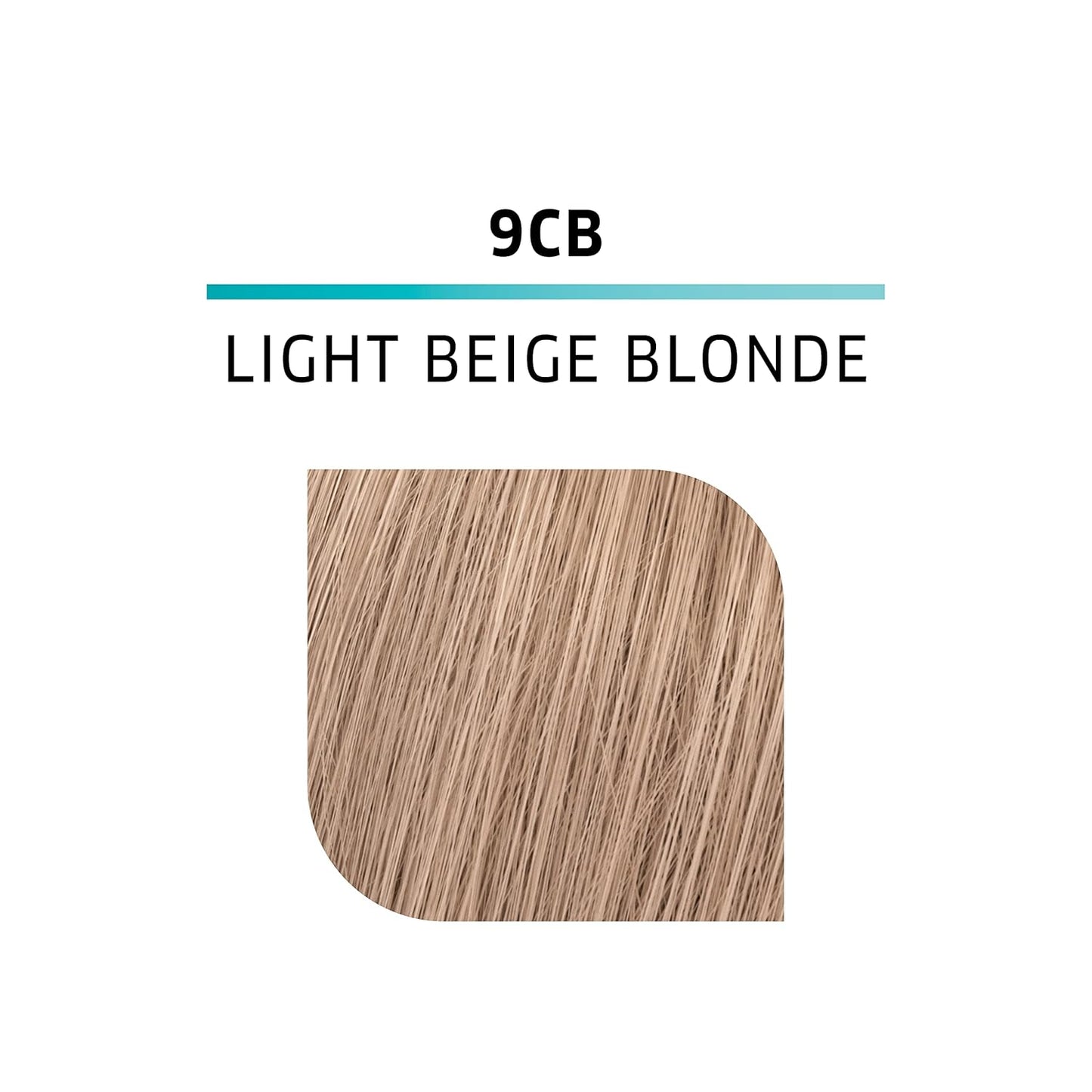 WELLA ColorCharm Demi-Permanent Hair Color | Glossy Gray Coverage, 9CB Light Beige Blonde + 10 Vol Developer