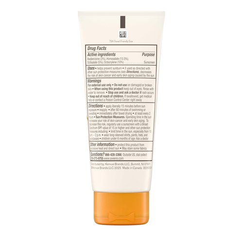 Aveeno Protect + Hydrate Face Sunscreen SPF 60 - Water Resistant, Travel Size for Sensitive Skin, 2 fl oz