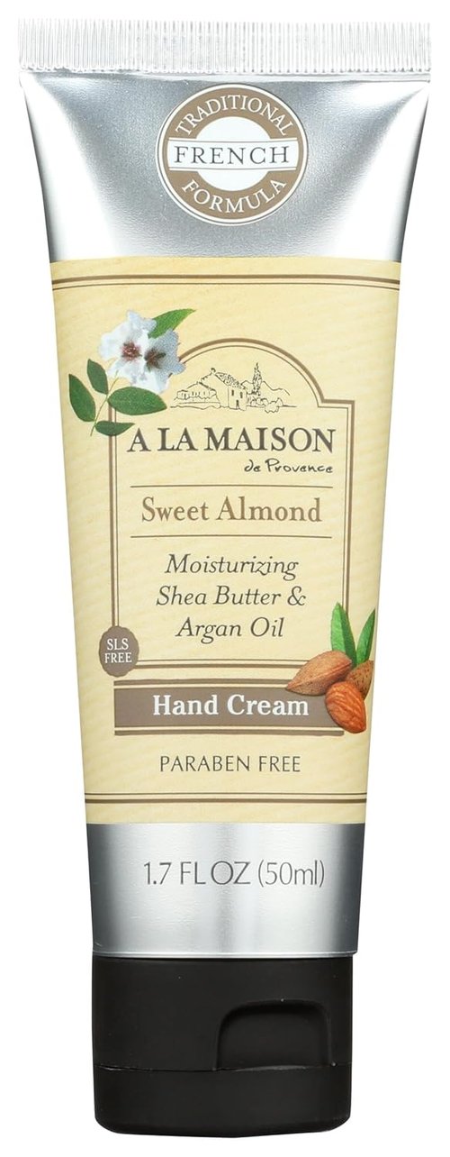 A LA MAISON Hand Cream - Nourishing Sweet Almond Formula | 1.7 Fl Oz Moisturizer